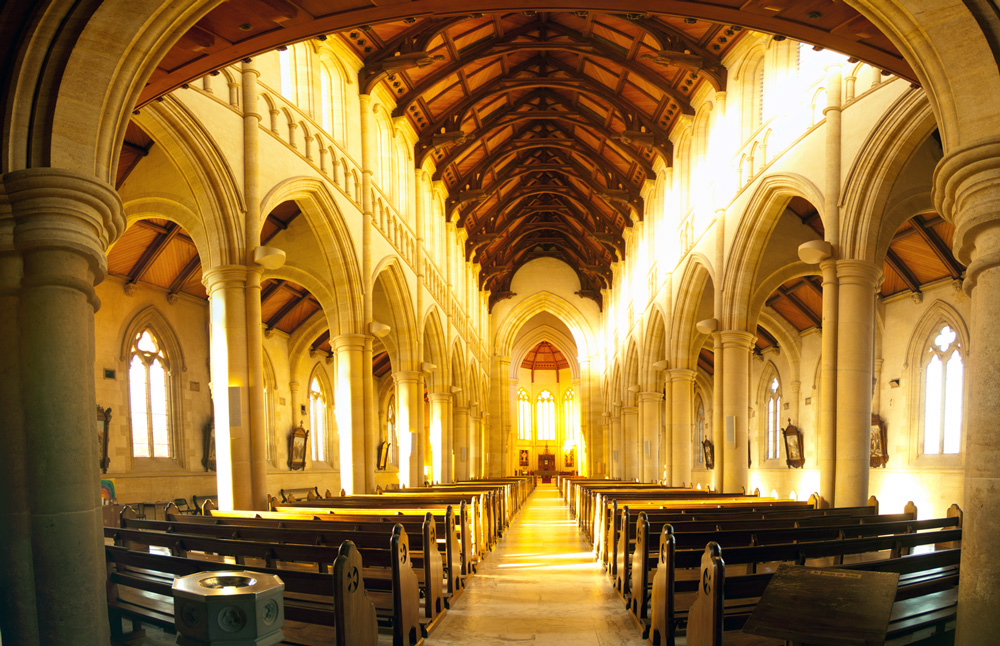 Bendigo VIC | Sacred Heart Cathedral. Panorama (image stitching)