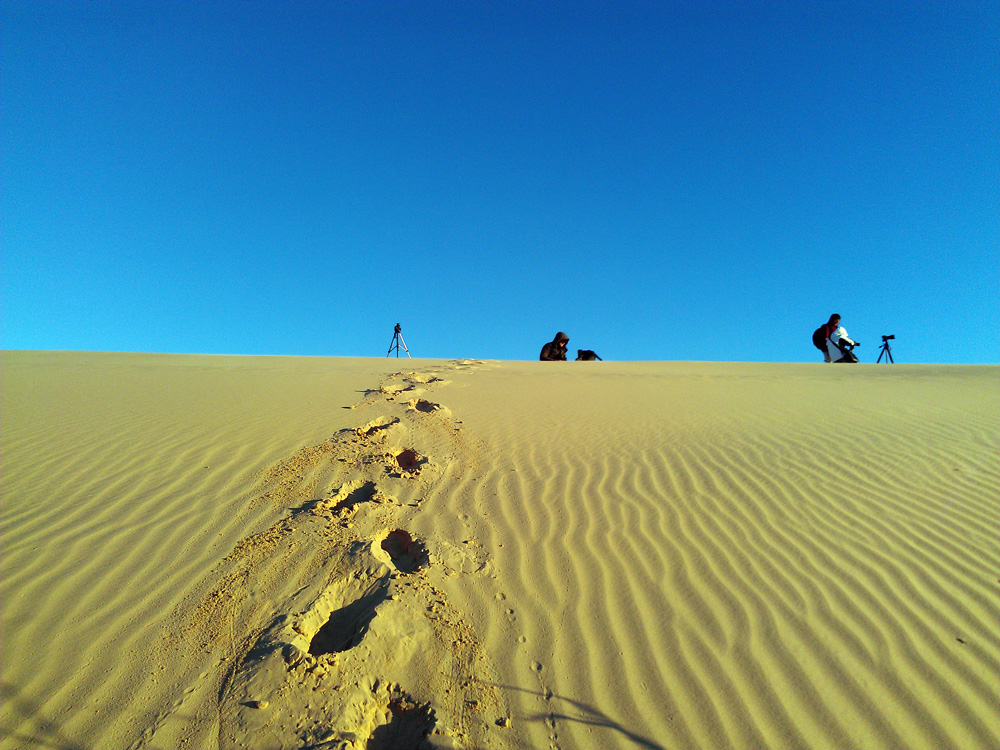 Lake Mungo NSW | One Small Step. On the sand dunes